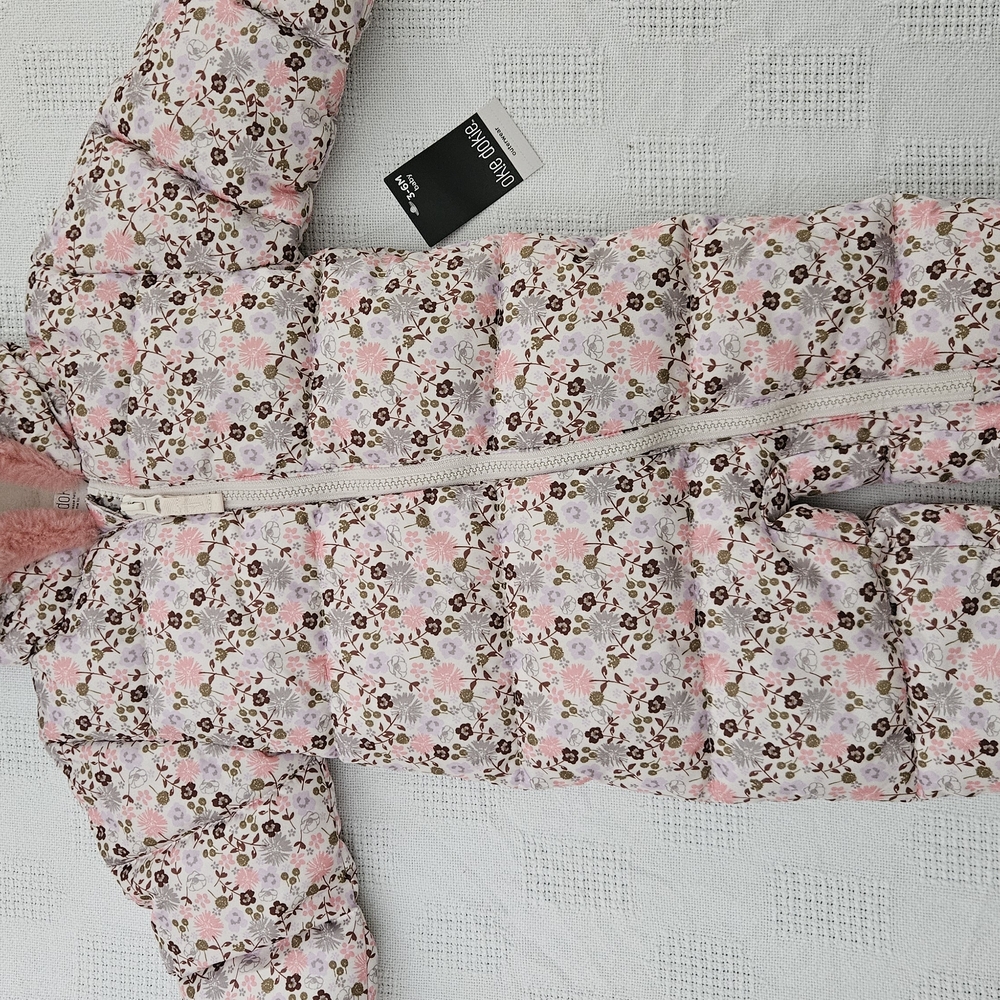 Floral Puffer Jacket